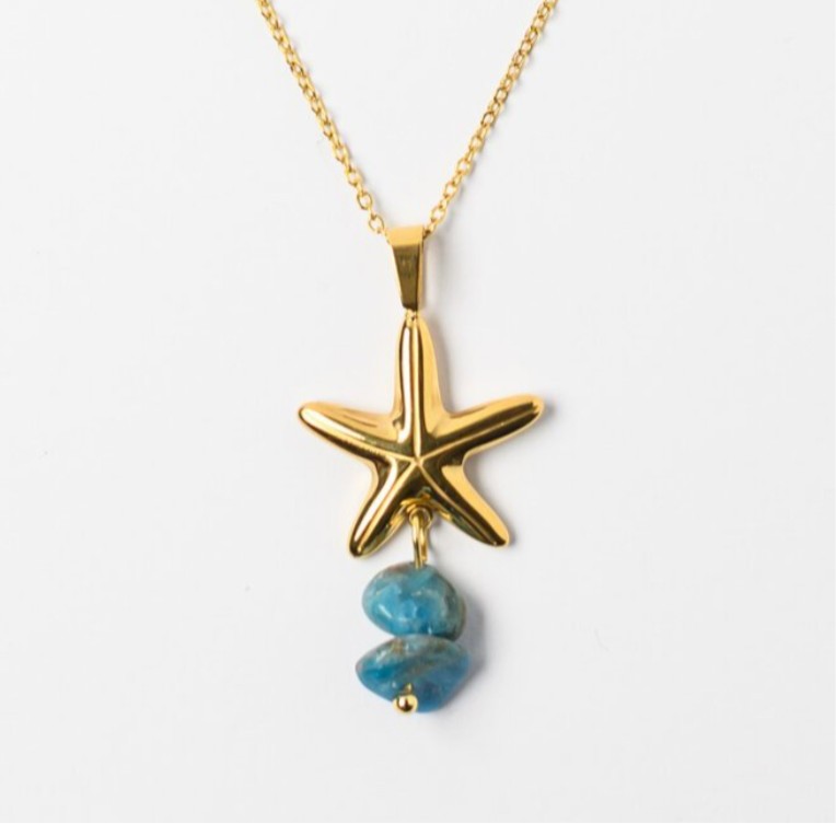 Beach Fun Kette Schmuck Abo mit Seestern