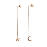 Sparkle Mond & Sterne Ohrringe