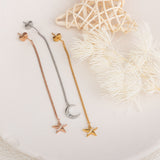 Sparkle Mond & Sterne Ohrringe