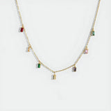 Rainbow Kette - đ| PervonĂ© Schmuck- Farbenfroh und