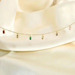 Rainbow Kette - đ| PervonĂ© Schmuck- Farbenfroh und