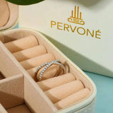 Sparkle Kreuz Ring - Pervoné Schmuck - Strahlender Glanz 💍