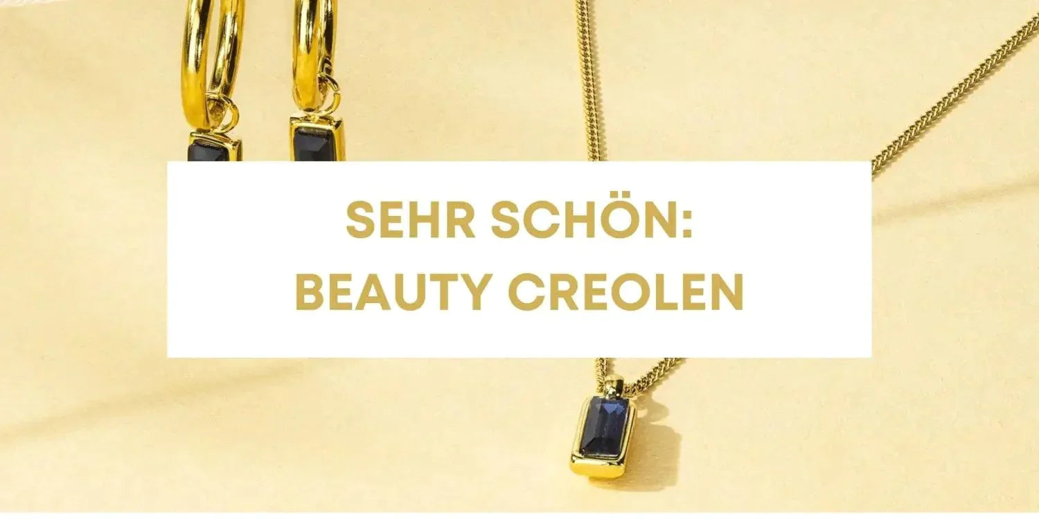 Verleihen Sie Ihrem Outfit einen Hauch von Eleganz mit PERVONÉ-Schmuck Beauty Creolen - Pervoné Schmuck