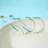 Green Pearl Kette