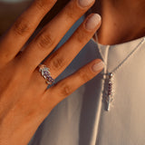 Lavendel Kette Orea - 925