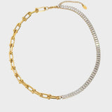 Edgy Kette Gold - Pervoné Schmuck - Schmuck Abo