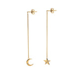 Sparkle Mond & Sterne Ohrringe