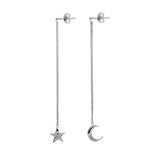 Sparkle Mond & Sterne Ohrringe