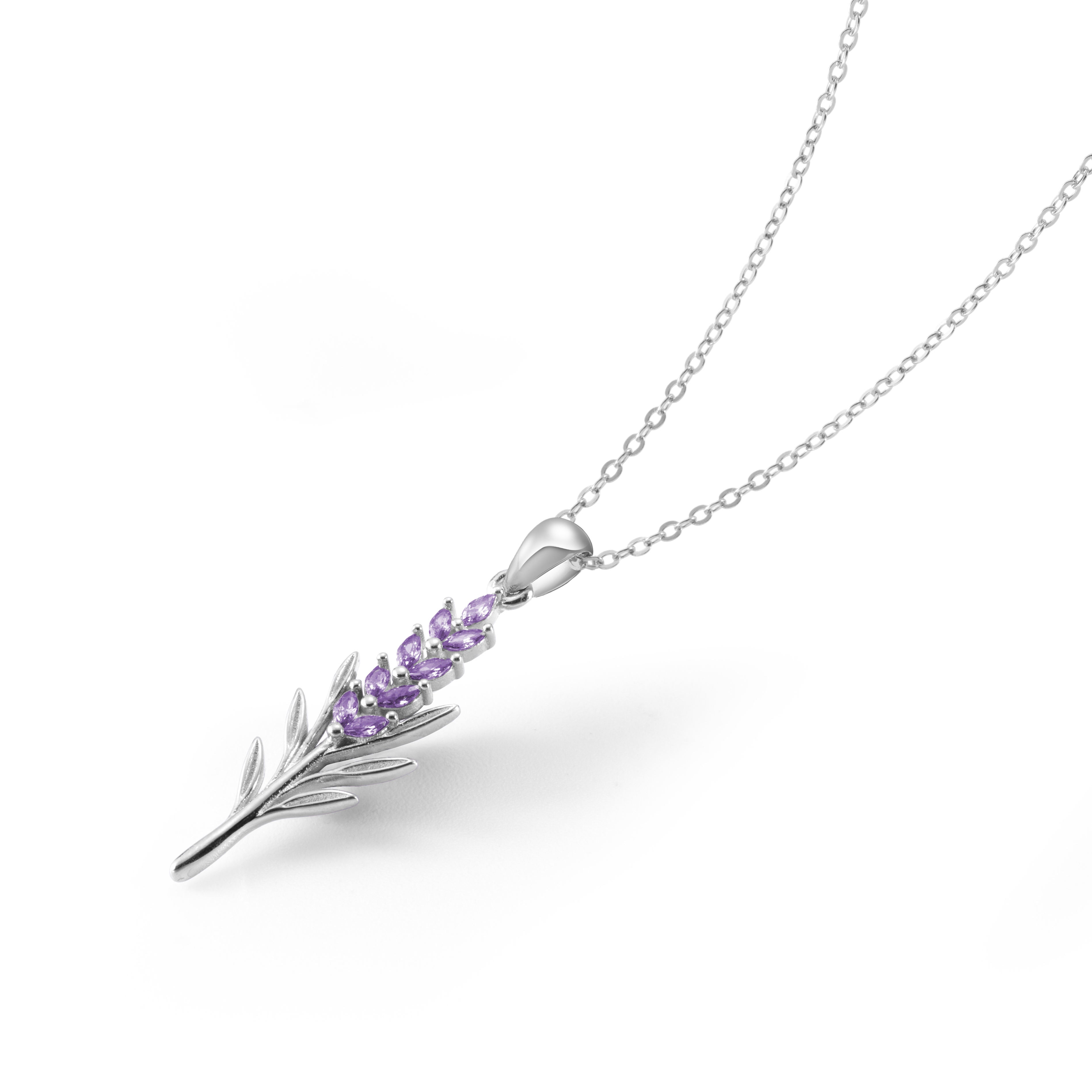 Lavendel Kette Orea - 925