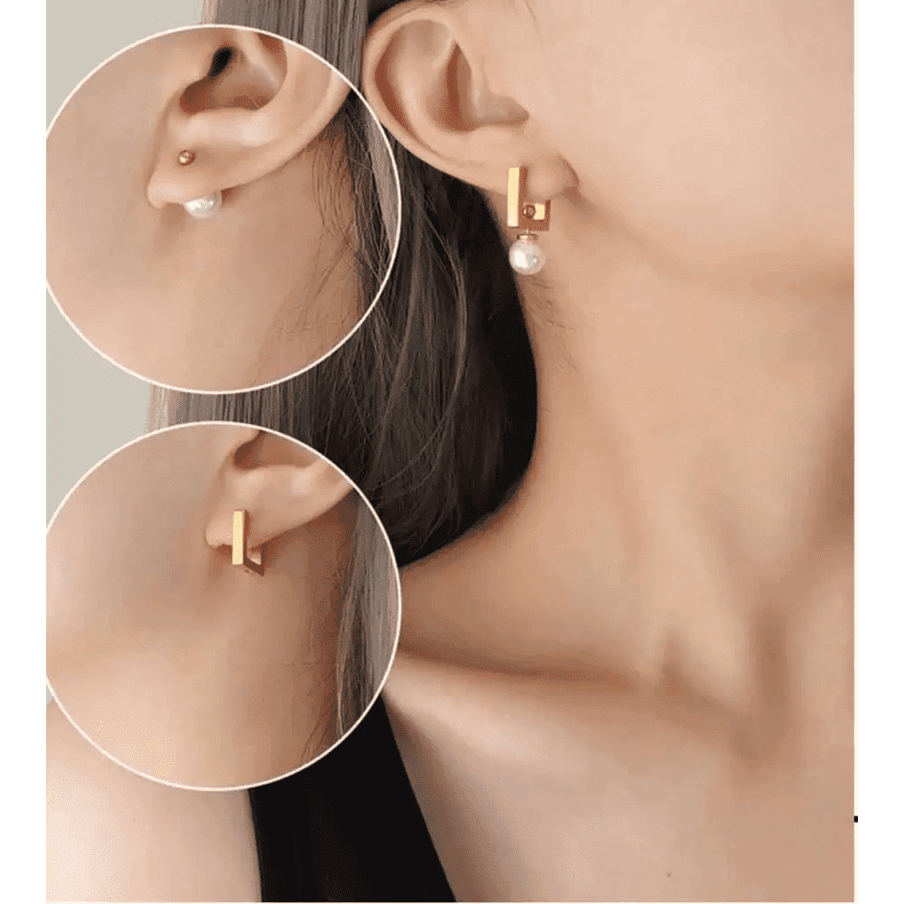Multi Pearl Ohrring