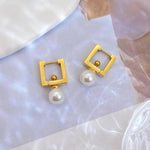Multi Pearl Ohrring