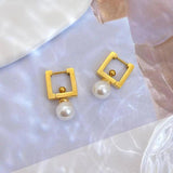 Multi Pearl Ohrring