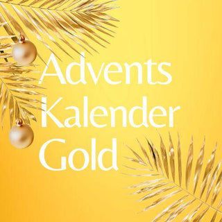 Golden Wasserfester Schmuck Adventskalender 2023