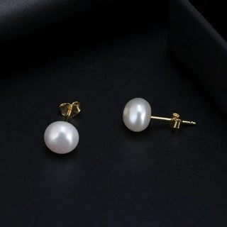 Simple Pearl Ohrstecker